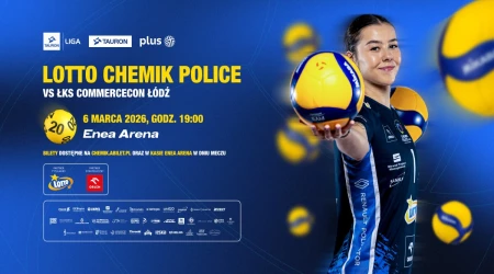 Lotto Chemik Police vs ŁKS Commercecon Łódź